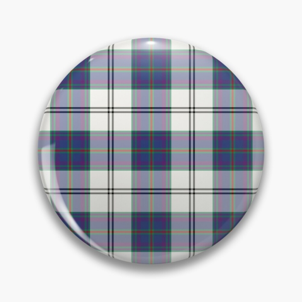 Edinburgh Dress tartan pinback button
