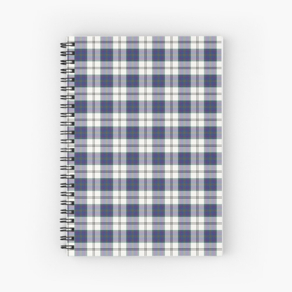 Edinburgh Dress tartan spiral notebook