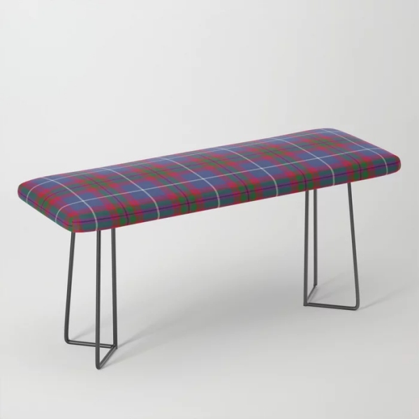 Edinburgh District tartan bench