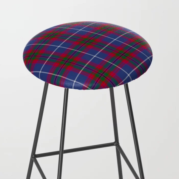 Edinburgh District tartan bar stool