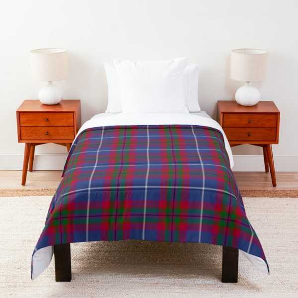 Edinburgh District tartan comforter