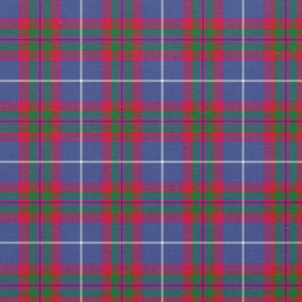 Edinburgh District tartan fabric