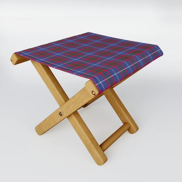 Edinburgh District tartan folding stool