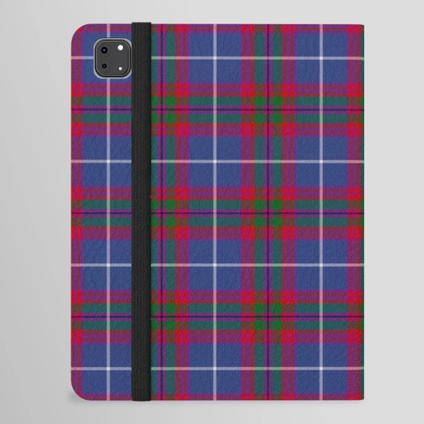 Edinburgh District tartan iPad folio case