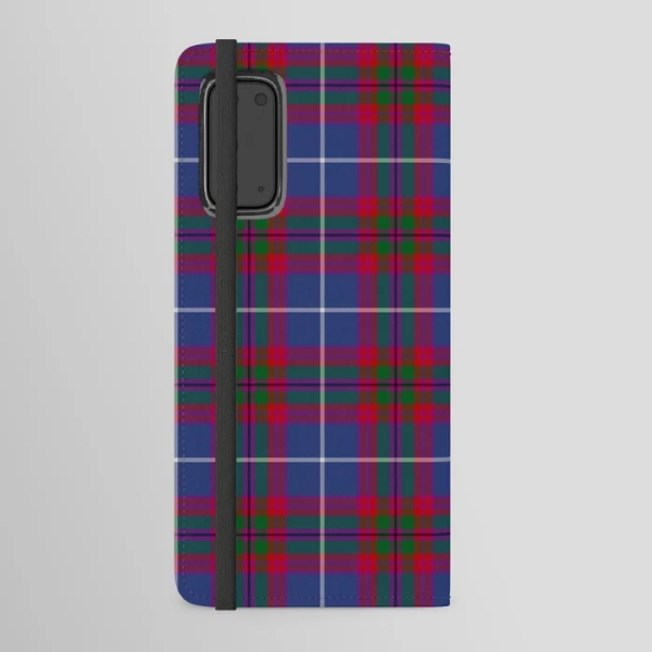 Edinburgh District tartan Samsung Galaxy wallet case
