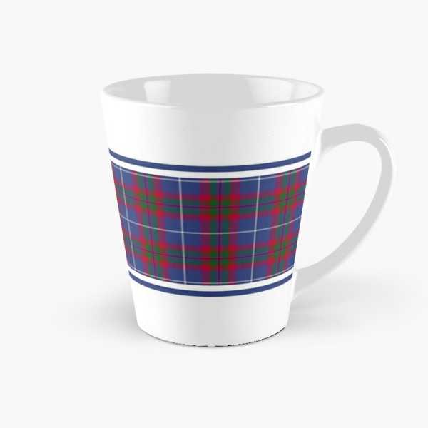 Edinburgh District tartan tall mug