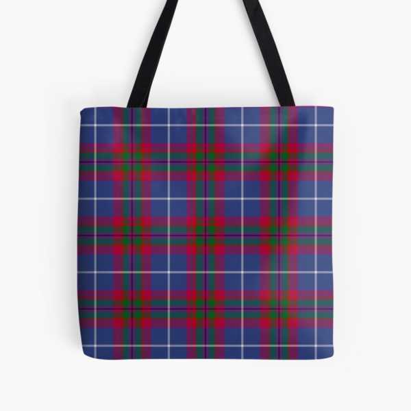 Edinburgh District tartan tote bag