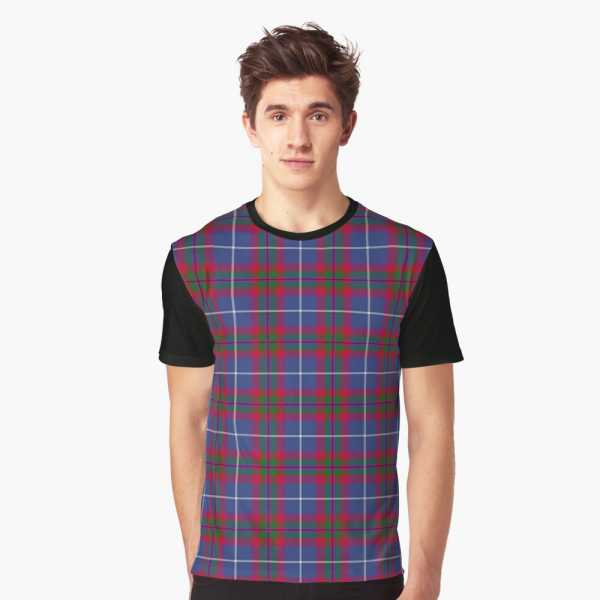 Edinburgh District tartan tee shirt