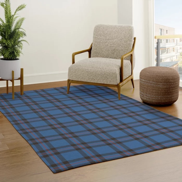 Elliot tartan area rug