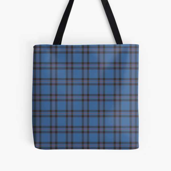 Elliot tartan tote bag