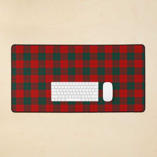 Erskine tartan desk mat