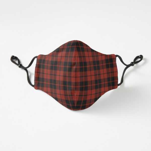 Ettrick District tartan fitted face mask
