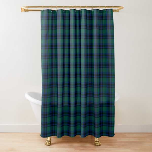 Falconer tartan shower curtain