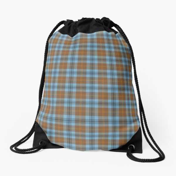 Falkirk District tartan drawstring bag