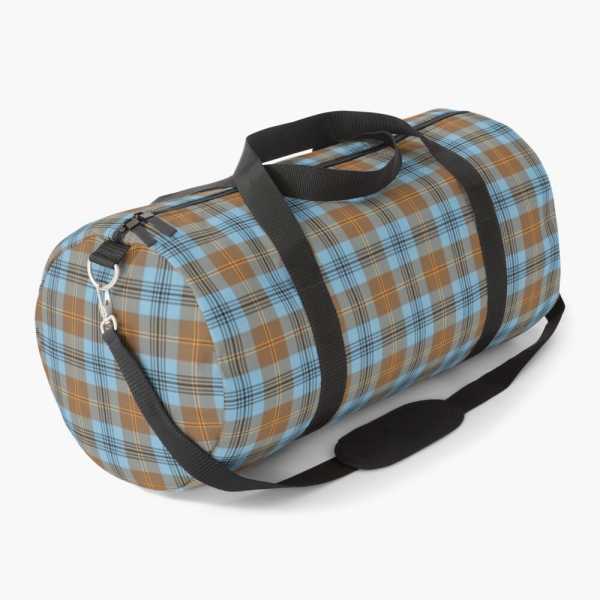 Falkirk District tartan duffle bag