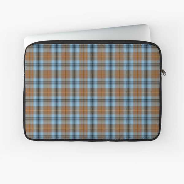 Falkirk District tartan laptop sleeve