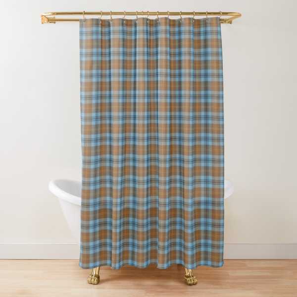 Falkirk District tartan shower curtain