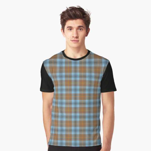 Falkirk District tartan tee shirt