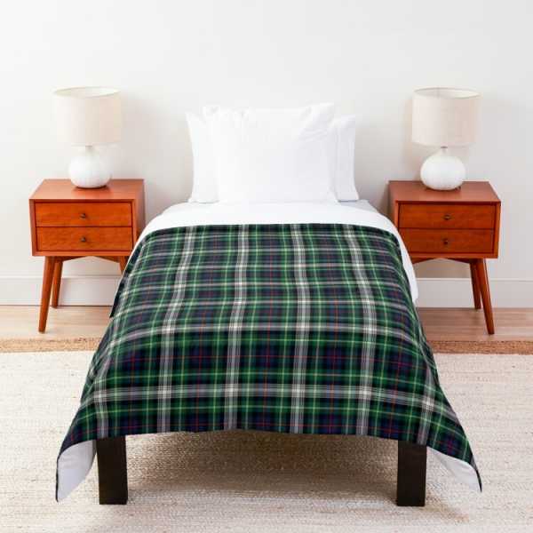 Farquharson Dress tartan comforter