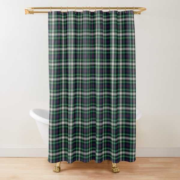 Farquharson Dress tartan shower curtain
