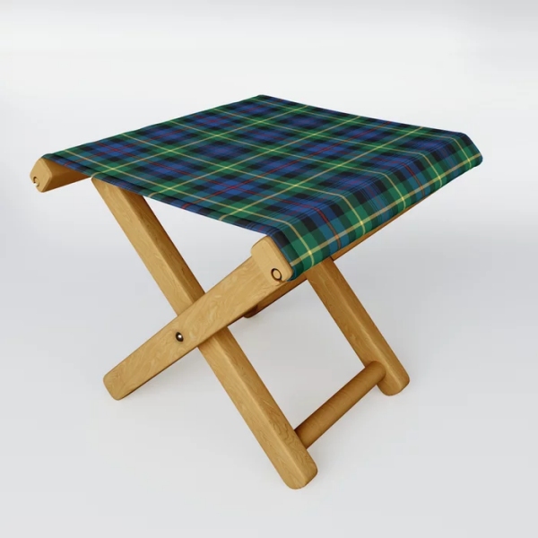 Farquharson tartan folding stool