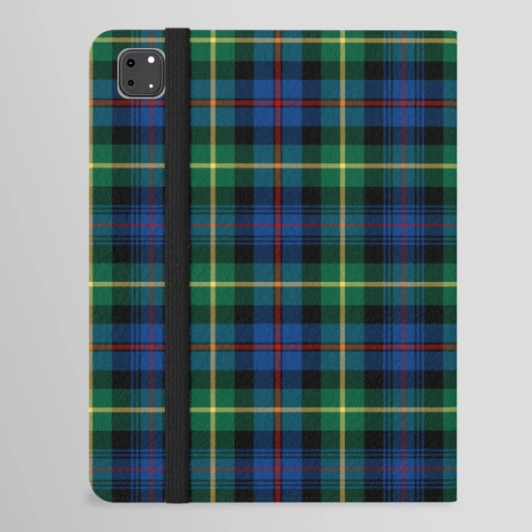 Clan Farquharson Tartan iPad Folio Case