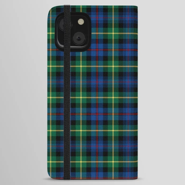 Clan Farquharson Tartan iPhone Wallet Case