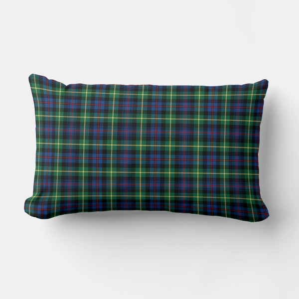 Farquharson tartan lumbar cushion