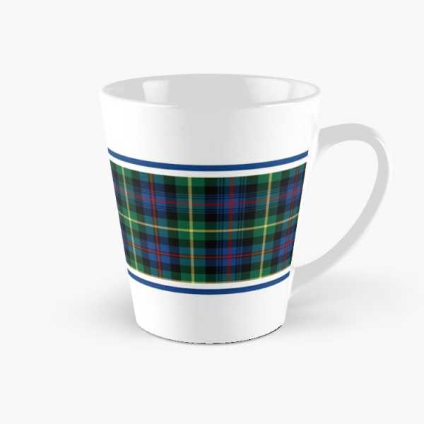 Farquharson tartan tall mug