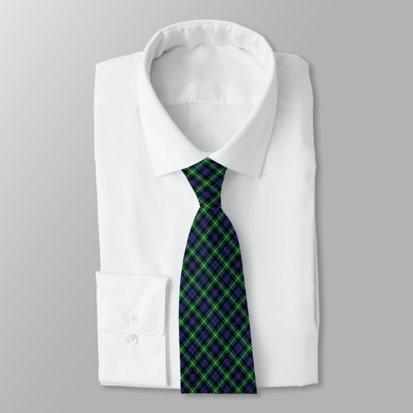 Farquharson tartan necktie