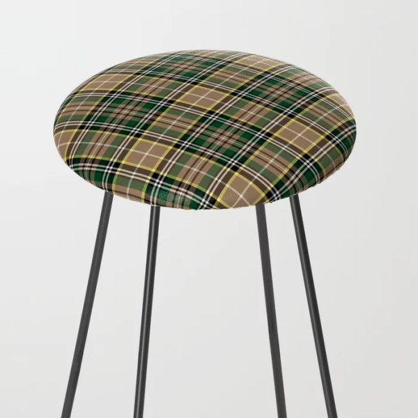 Farrell tartan counter stool