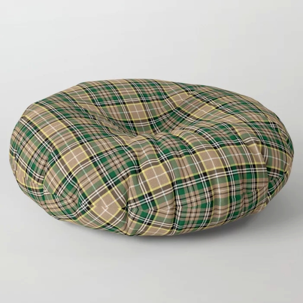 Farrell tartan floor pillow