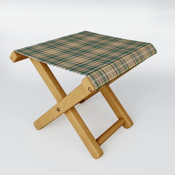 Farrell tartan folding stool