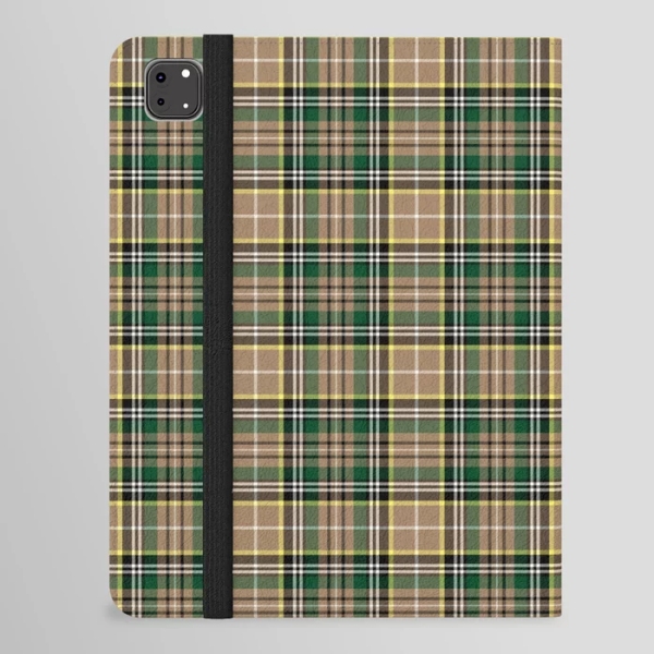 Clan Farrell Tartan iPad Folio Case