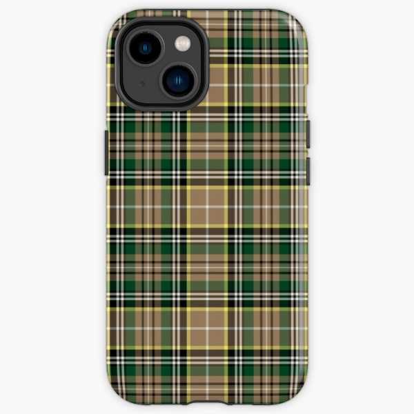 Clan Farrell Tartan iPhone Case