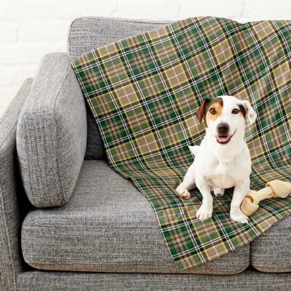 Farrell tartan pet blanket