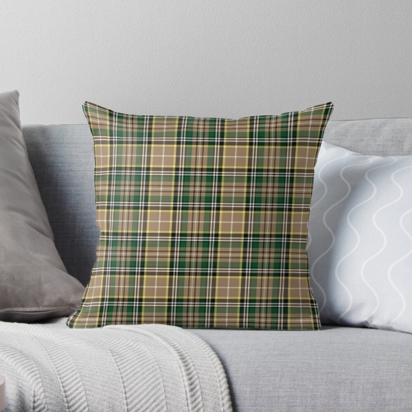 Farrell tartan throw pillow