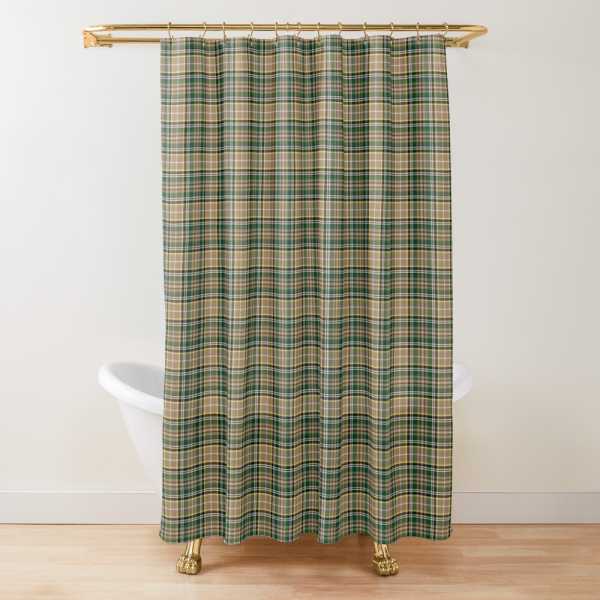 Farrell tartan shower curtain