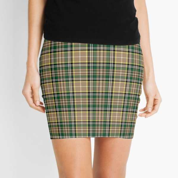 Farrell tartan mini skirt