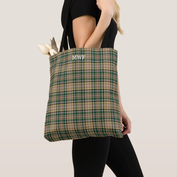 Clan Farrell Tartan Tote Bag