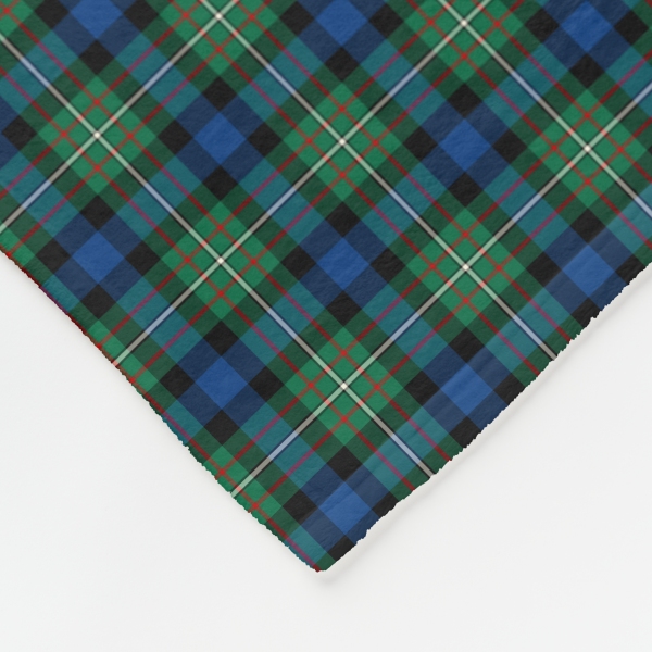 Ferguson tartan fleece blanket