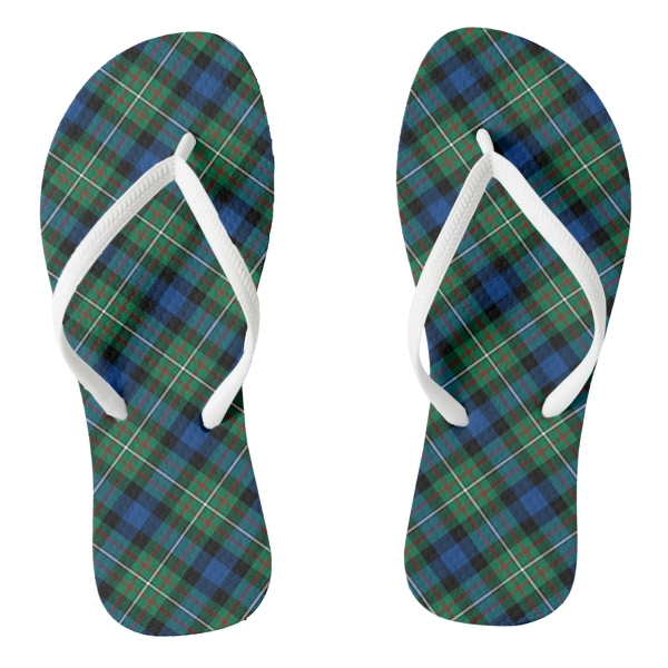 Clan Ferguson Tartan Flip Flops