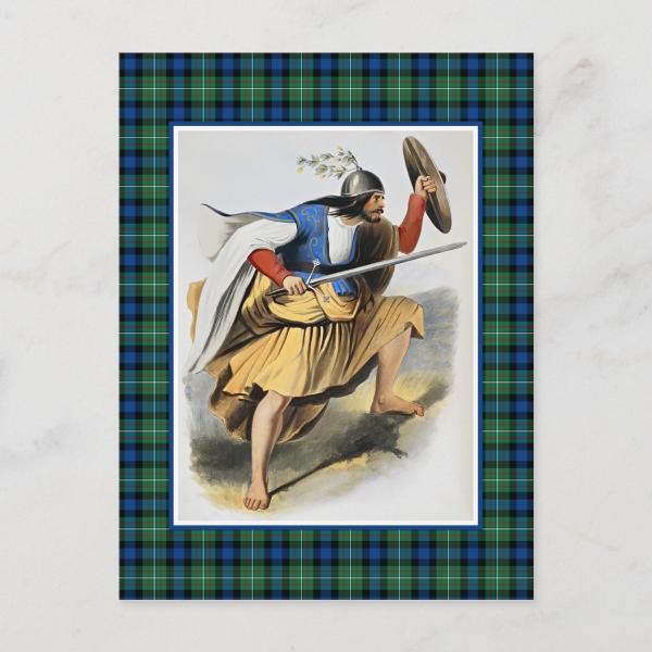 Ferguson tartan postcard