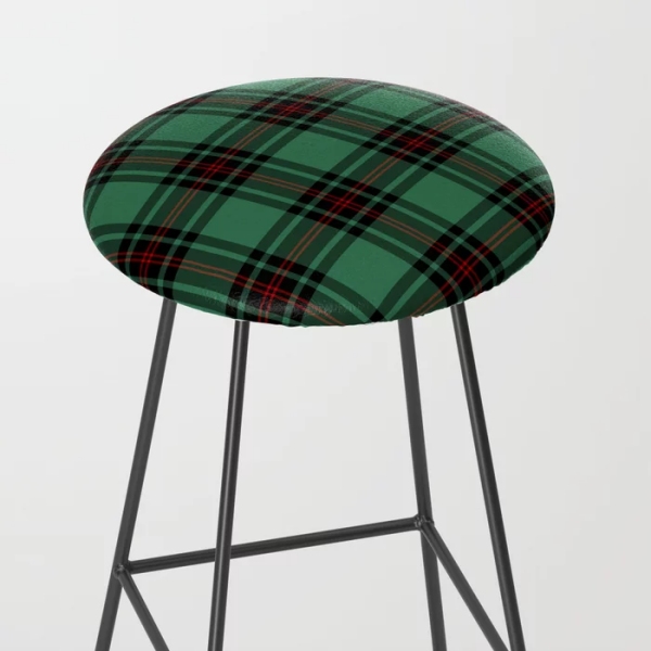 Fife District tartan bar stool