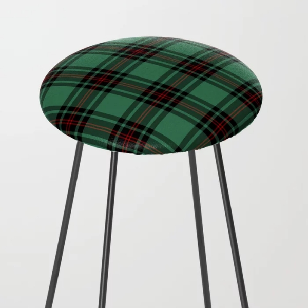 Fife District tartan counter stool