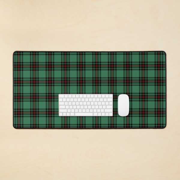 Fife District tartan desk mat