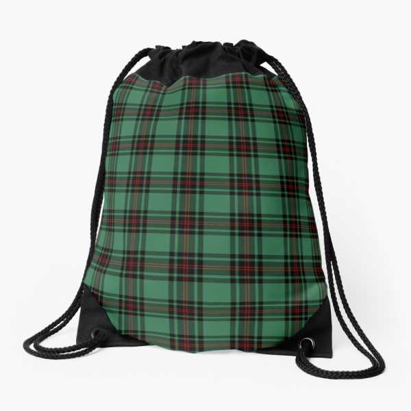 Fife District tartan drawstring bag