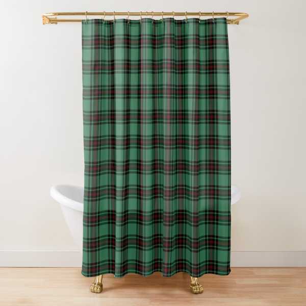 Fife District tartan shower curtain