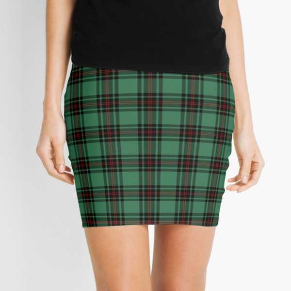 Fife District tartan mini skirt