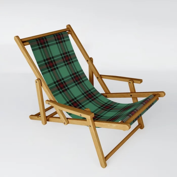 Fife District tartan sling chair